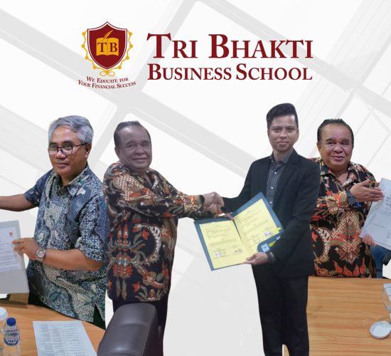 Penadatanganan Tri Bhakti Business School dengan 3 kampus yaitu Universitas Pelita Bangsa Cikarang, Institute Kesatuan Bogor, dan Universitas Jenderal Achmad Yani