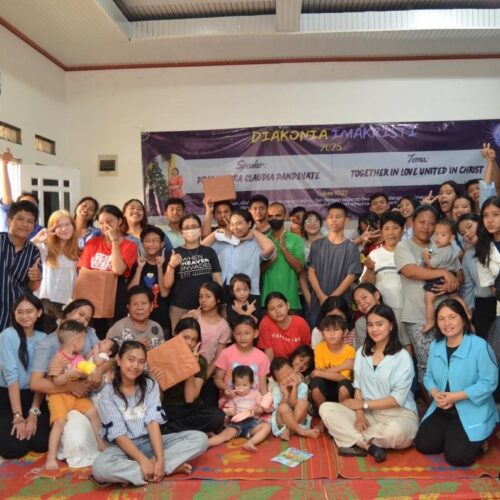 Foto Bersama Diakonia IMAKRISTI Tri Bhakti Business School Irvan F.C.Oentoeng, SE., MM