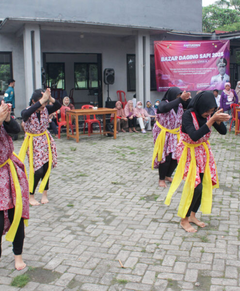 Penampilan 3BDC di Bazar Daging Rawalumbu 2025