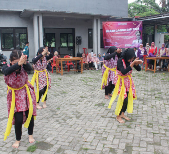 Penampilan 3BDC di Bazar Daging Rawalumbu 2025