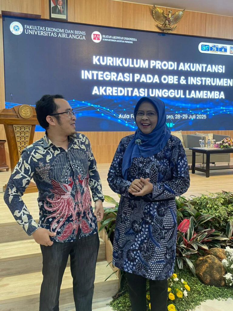 Workshop Kurikulum Nasional Integrasi OBE dan Instrumen Akreditasi Unggul LAMEMBA 

Dr. Yusuf Faisal, SE.I., M.Ak., M.E.

Dr. Dian Agustia., S.E., M.Si., Ak., CMA., CA