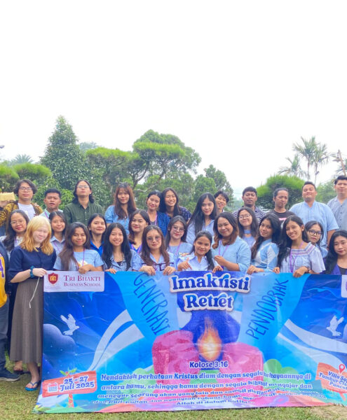 Retreat IMAKRISTI 2025 Menjadi Generasi Pendobrak yang Membawa TerangIrvan F.C.Oentoeng, SE., MM Pdt. Glen Imanuel Sanjaya, S.Th. dan Pdm. David Ibob Kristianus, S.Th.