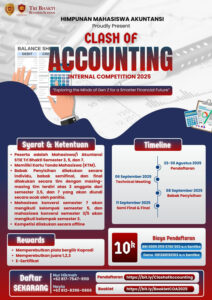 Clash of Accounting Internal Competition 2025 Tri Bhakti Business School