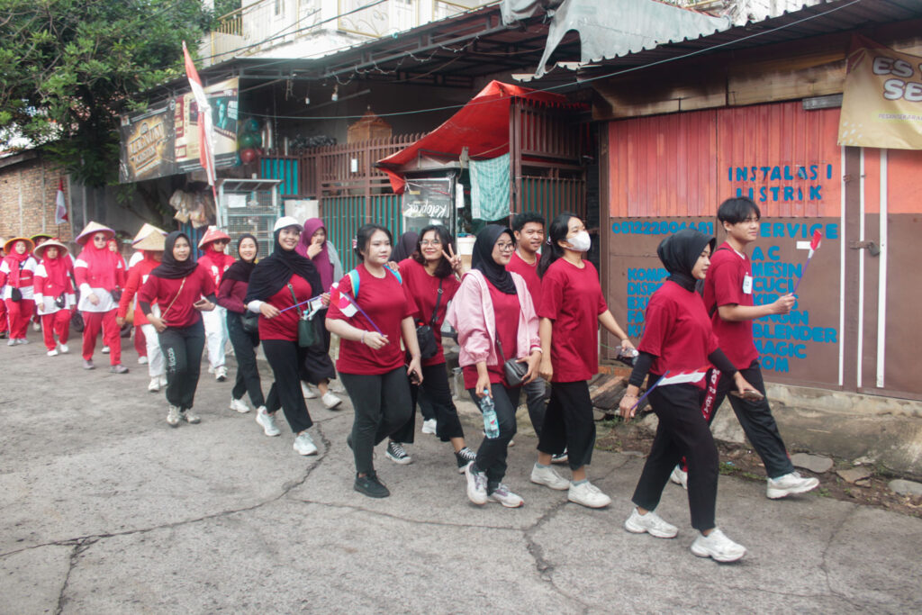 jalan sehat kecamatan rawalumbu