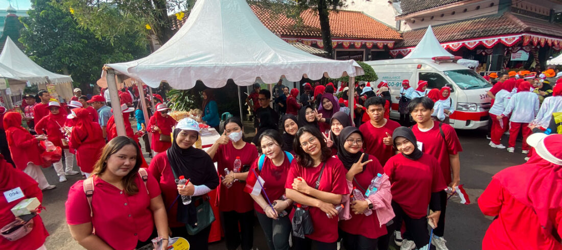 jalan sehat kecamatan rawalumbu
