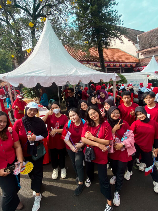 jalan sehat kecamatan rawalumbu