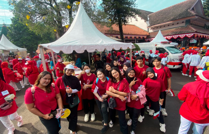 jalan sehat kecamatan rawalumbu