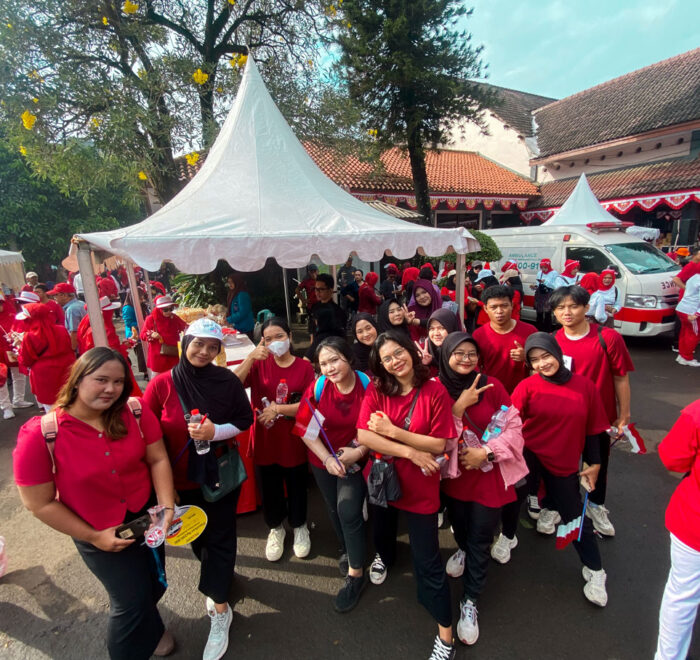 jalan sehat kecamatan rawalumbu