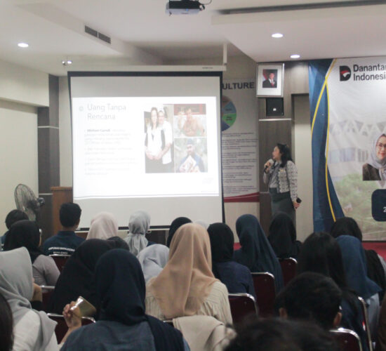 Himpunan Mahasiswa Manajemen Tri Bhakti Business School menyelenggarakan seminar keuangan dengan tema “Financial Planner Bersama Bank Mandiri.”.
