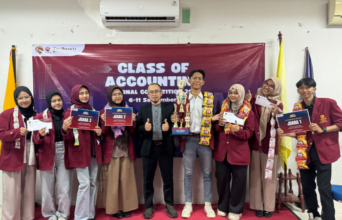 Himpunan Mahasiswa Akuntansi (HIMMA) Tri Bhakti Business School sukses menggelar Clash of Accounting 2025 Dr. Yusuf Faisal., SE.I., M.Ak., M.E