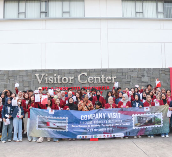 Himpunan Mahasiswa Manajemen Tri Bhakti Business School sukses menggelar kegiatan Company Visit dengan tema “From Campus to Industry: Preparing The Future Leaders.”