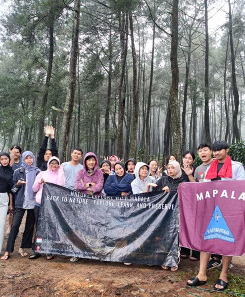 Mapala Tarimba, Bukit Kabayan, Lembah Dewi Andini., S.E., M.Ak., Ak., CA. dan Triana Refelina ST., MM