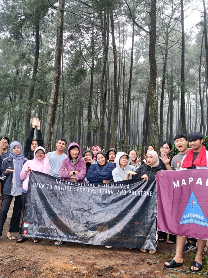 Mapala Tarimba, Bukit Kabayan, Lembah Dewi Andini., S.E., M.Ak., Ak., CA. dan Triana Refelina ST., MM
