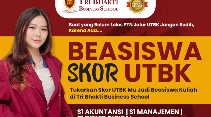 Program Beasiswa UTBK di Tri Bhakti